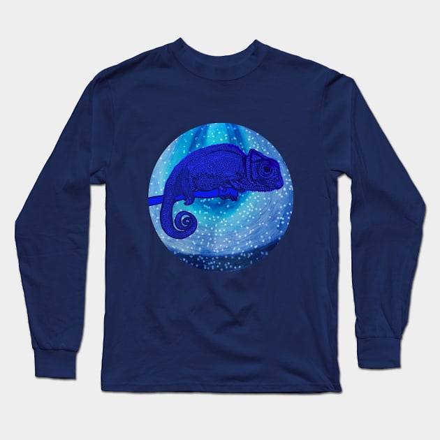 Night Creature Long Sleeve T-Shirt by MillyScribbles